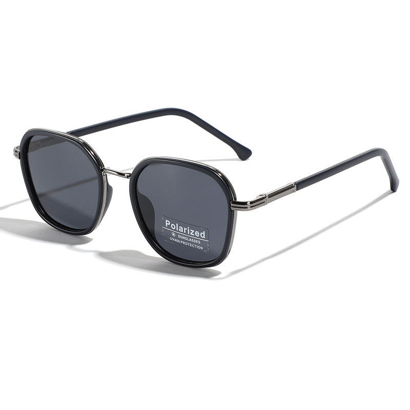 Women's geometric polarized sunglasses with stylish metal frame Kalsten
