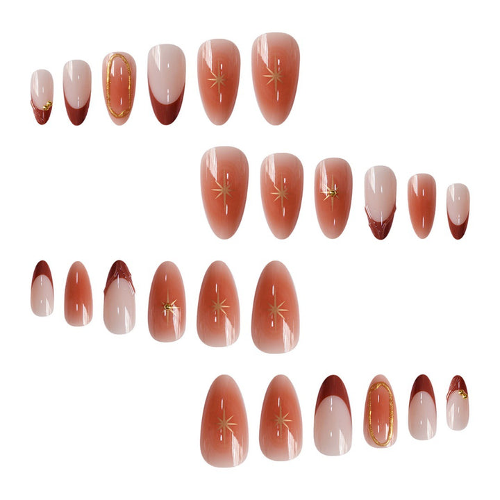 Artistic Gradient Press-On Nails Kalsten