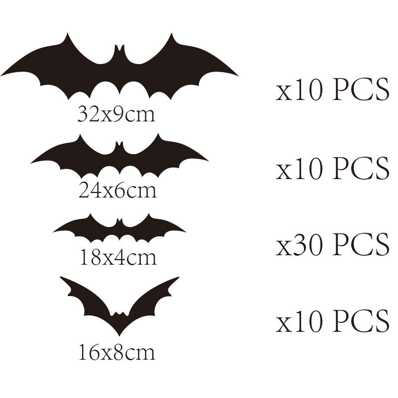 Decorative Bat Wall Art Set Kalsten