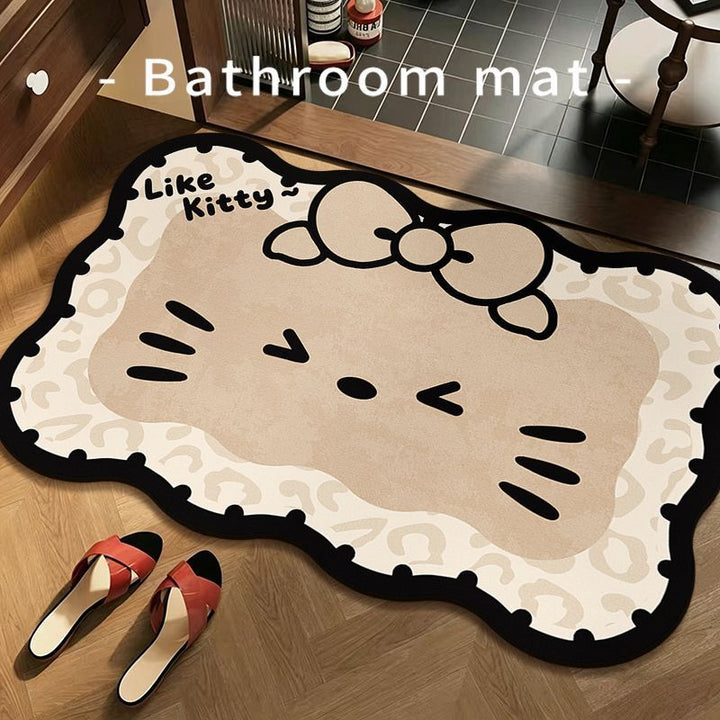 Funny Frog Bathroom Mat