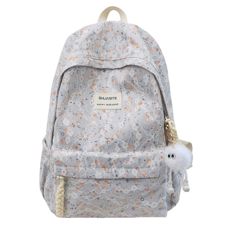 Floral Embellished Backpack Kalsten