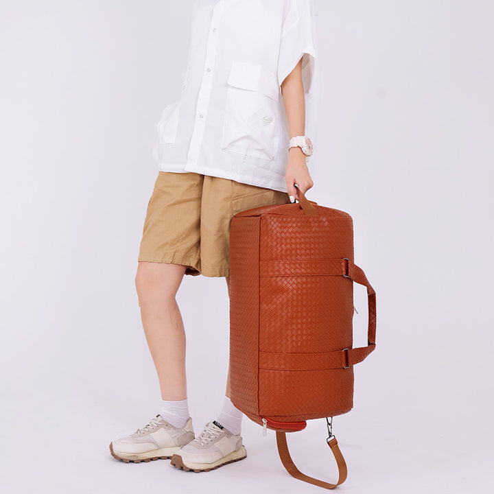 Textured Travel Duffel Bag Kalsten