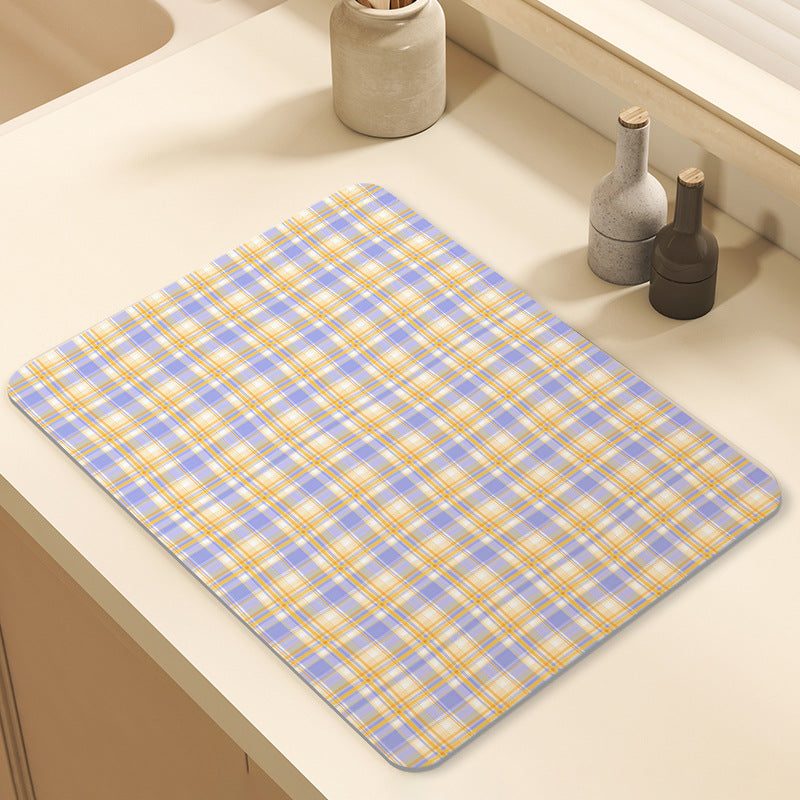 Plaid Kitchen Table Mat