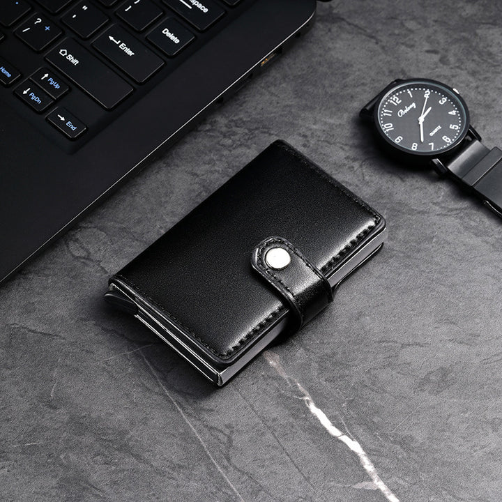 RFID-Blocking Leather Cardholder Kalsten