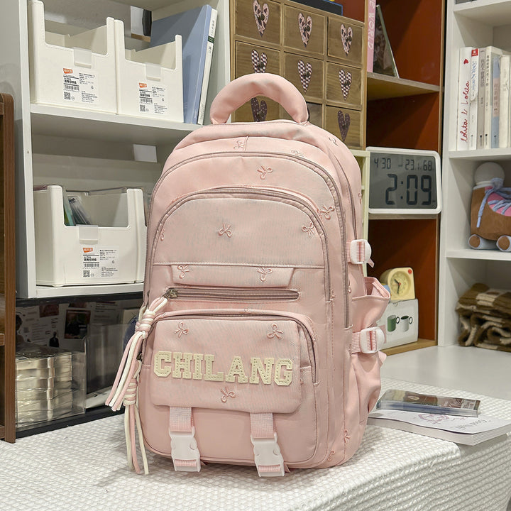 Stylish Embroidered Multi-Functional Backpack Kalsten