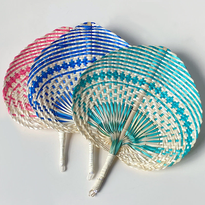 Ladies handcrafted fan made from sustainable materials Kalsten