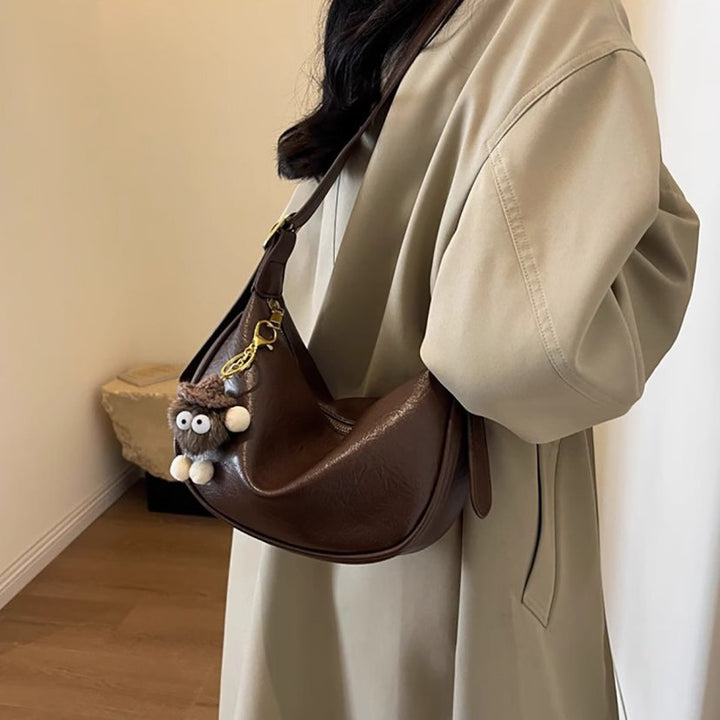 Elegant Curved Crossbody Bag Kalsten