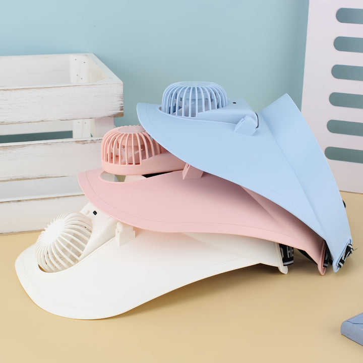 Women's Portable Neck Fan with Ergonomic Design Kalsten