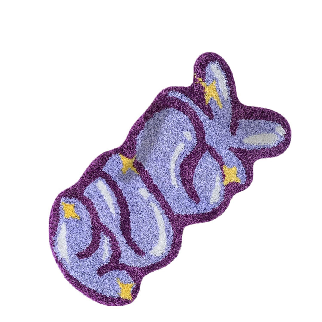 Cute Bunny-Shaped Bath Mat Kalsten