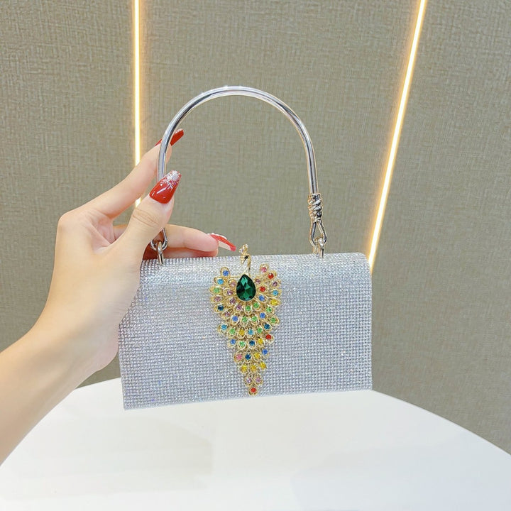 Rhinestone Embellished Evening Clutch