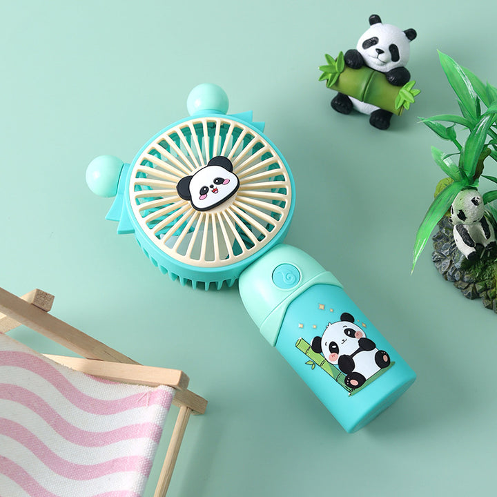 Ladies Portable Mini Fan with Cute Panda Design Kalsten