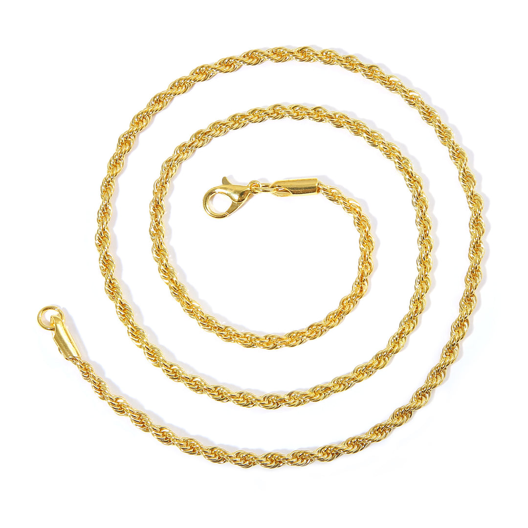 Twisted Rope Chain Necklace Kalsten