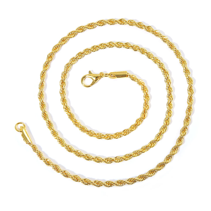 Twisted Rope Chain Necklace Kalsten