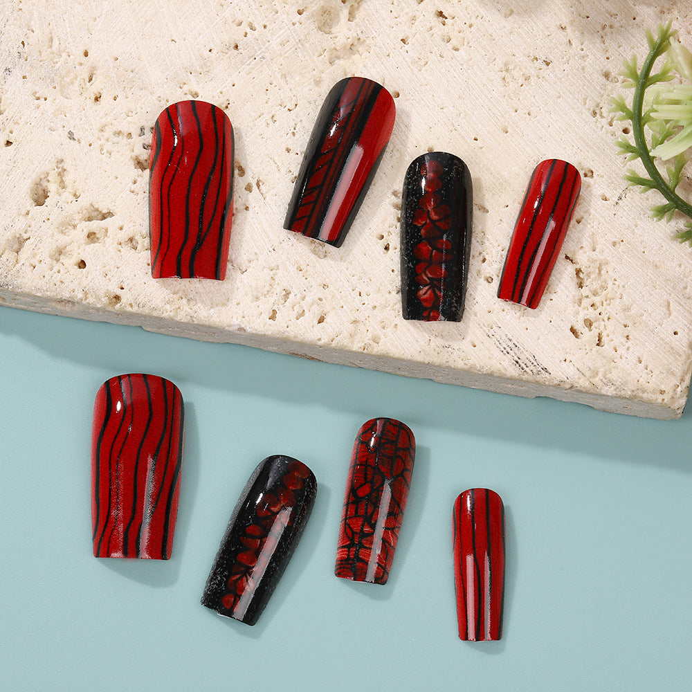 Artificial nails in modern Gothic design Kalsten