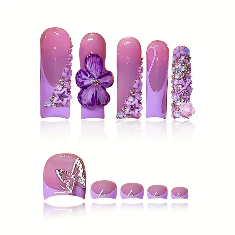 Premium Floral Nail Art Set Kalsten