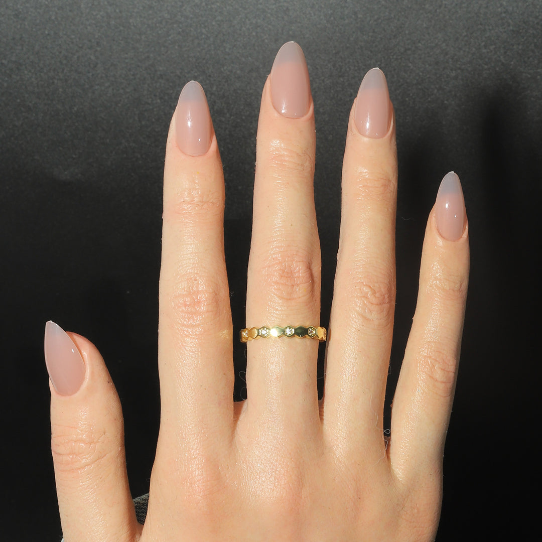 Elegant Gel Press-On Nail Set Kalsten