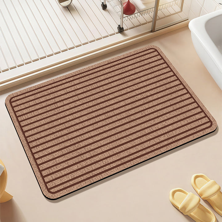 Personalized Memory Foam Bath Mat Kalsten