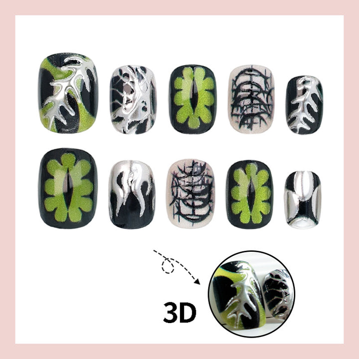 Nail art set with creative, modern designs Kalsten