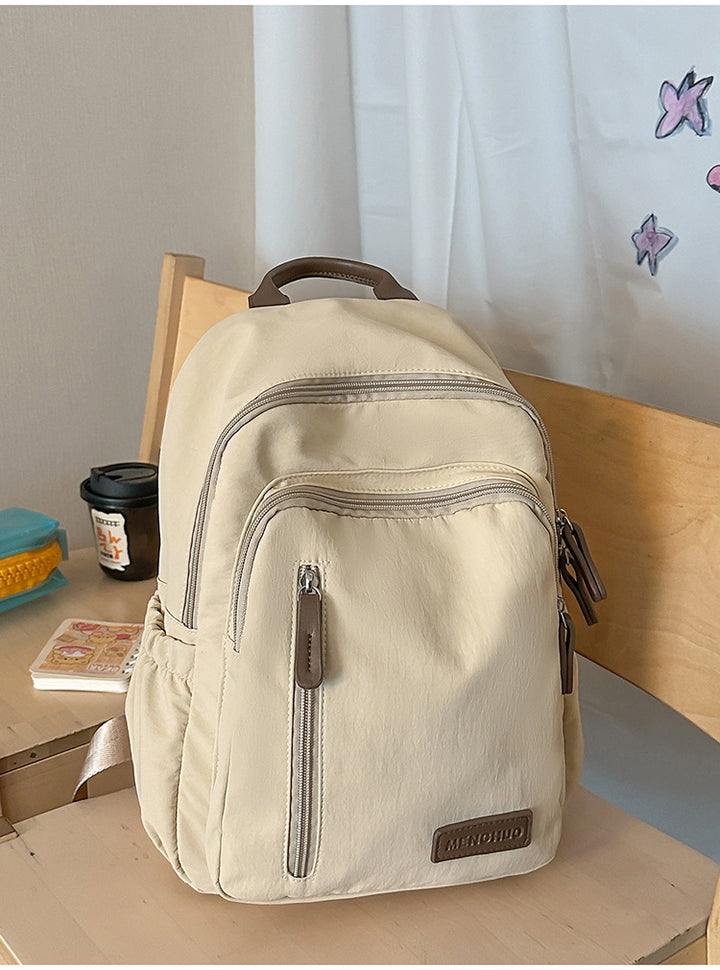 Compact Multi-Pocket Travel School Backpack