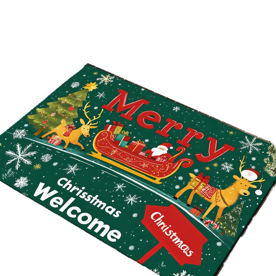 Decorative Christmas-Themed Entrance Mat Kalsten