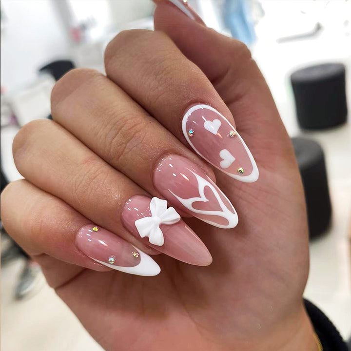 Artistic Stiletto Nail Art Extensions