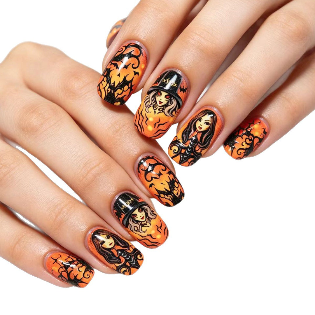 Creative Halloween-style Art Nails Kalsten