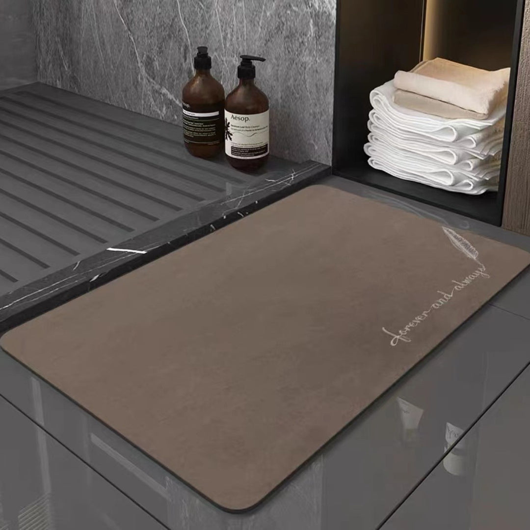 Elegant Oval Welcome Mat