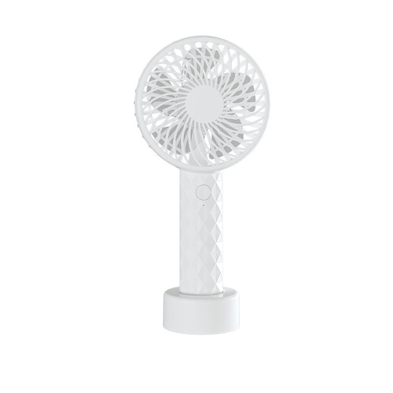 Women Portable Hand Fan with Integrated USB Charging Function Kalsten