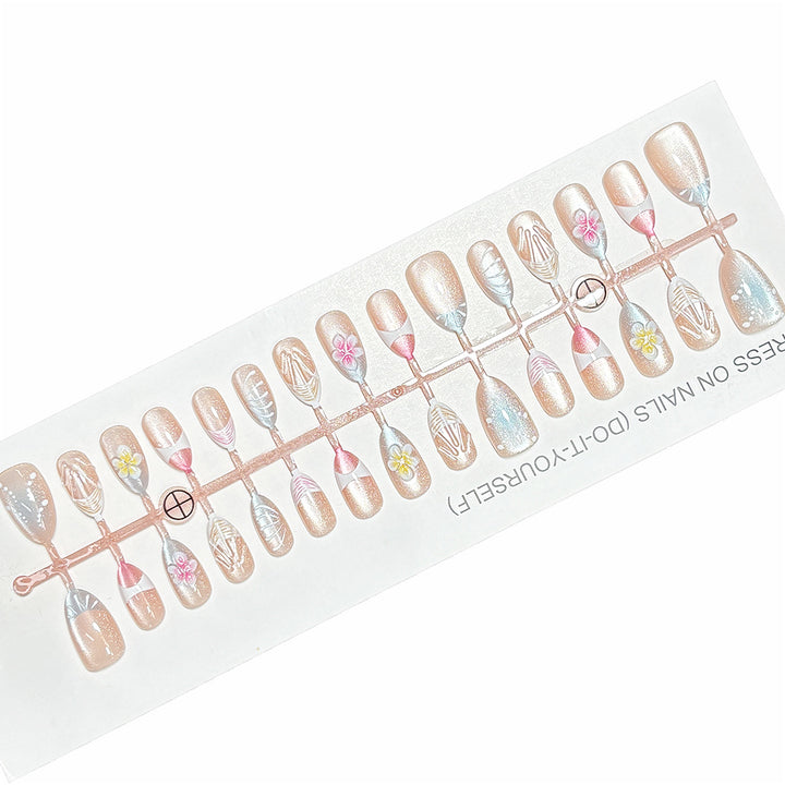 Artistic Press-On Nail Tips Set Kalsten