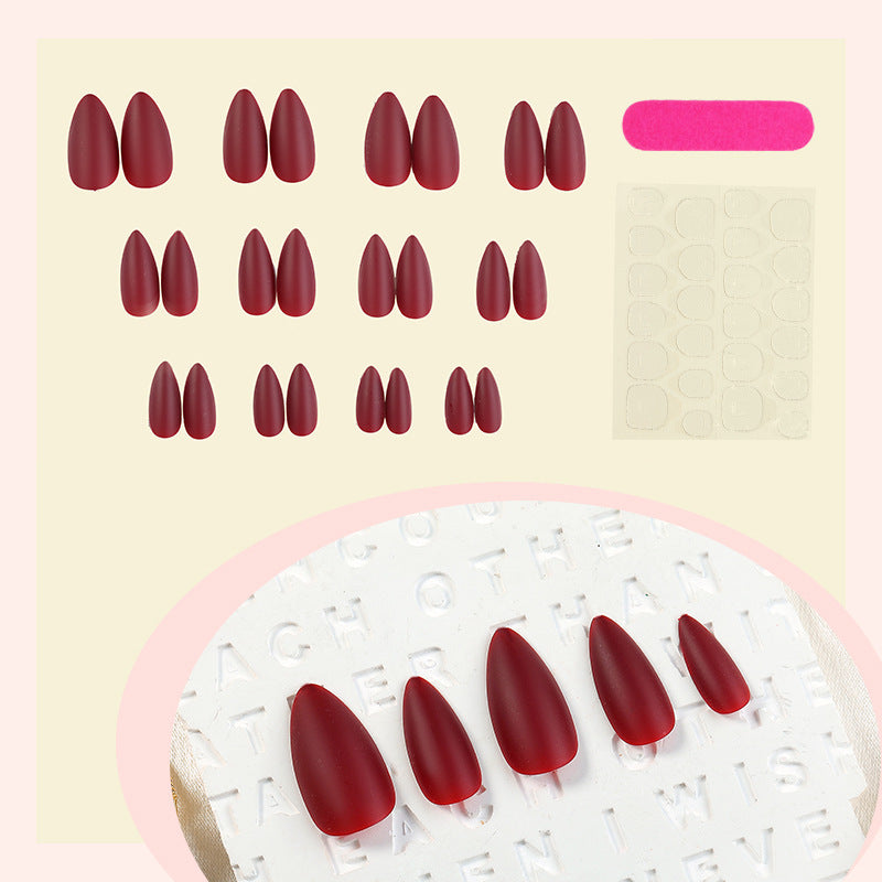 Premium Artificial Nail Set with Matte Finish Kalsten