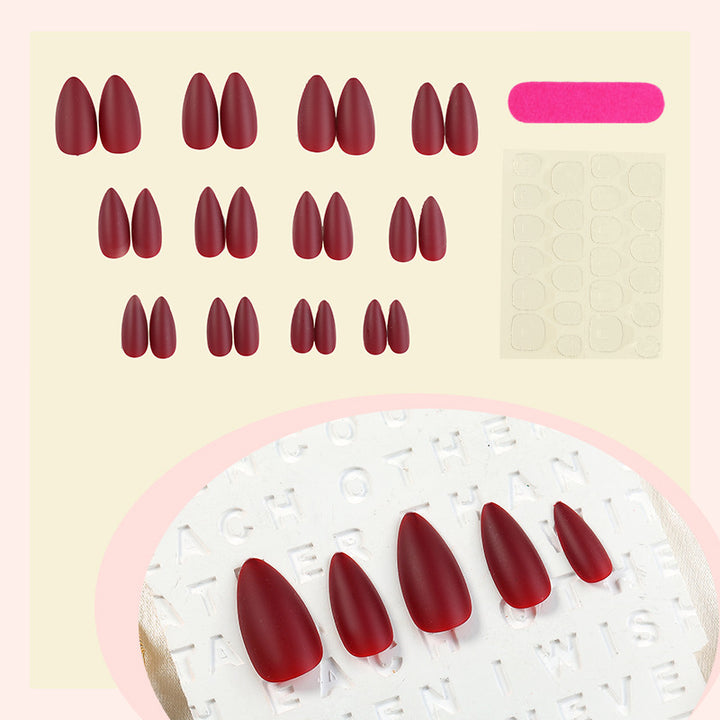 Premium Artificial Nail Set with Matte Finish Kalsten