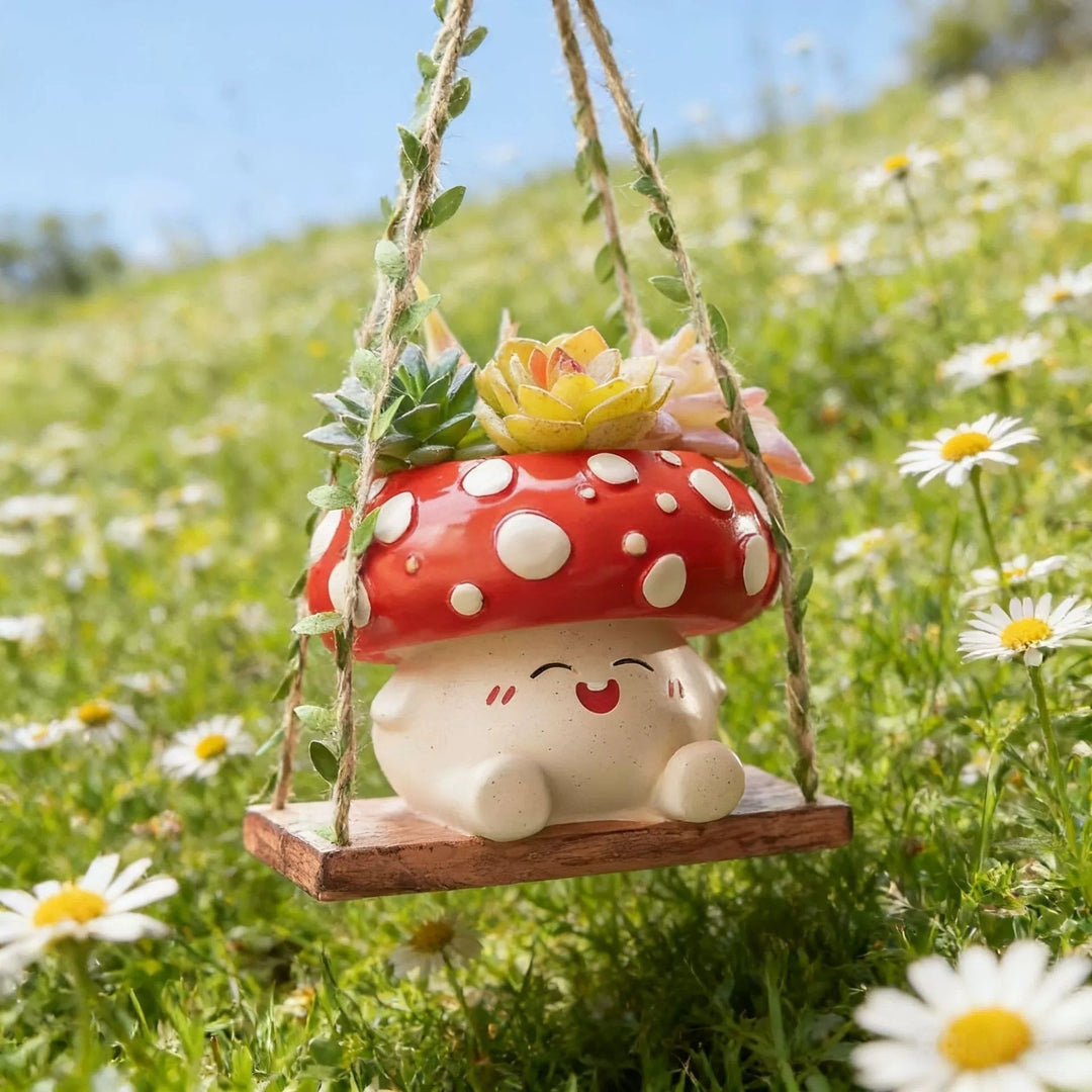 Hanging Mushroom Planter Kalsten