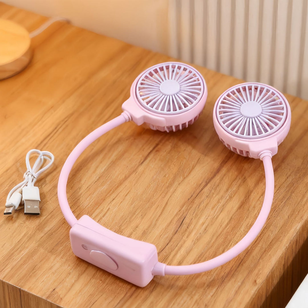 Portable Neck Fan with Flexible Mount Kalsten