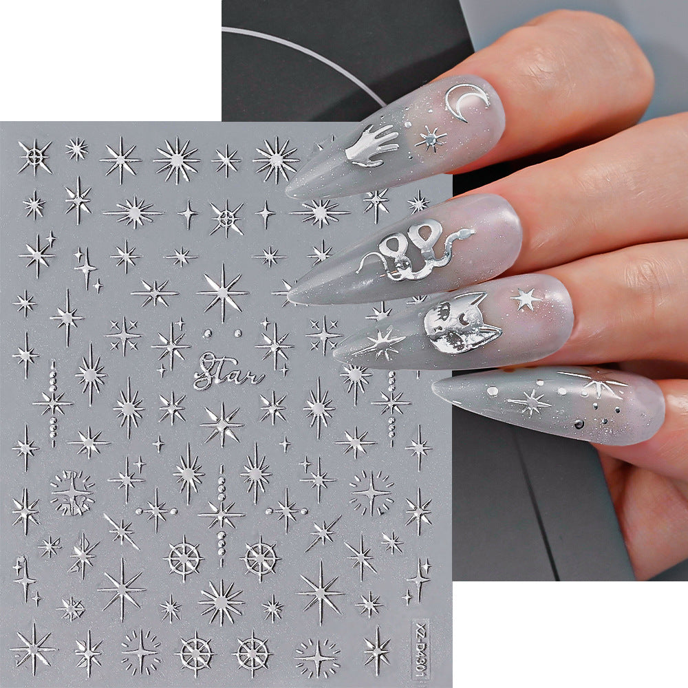 Nail Art Decorative Foil Stickers