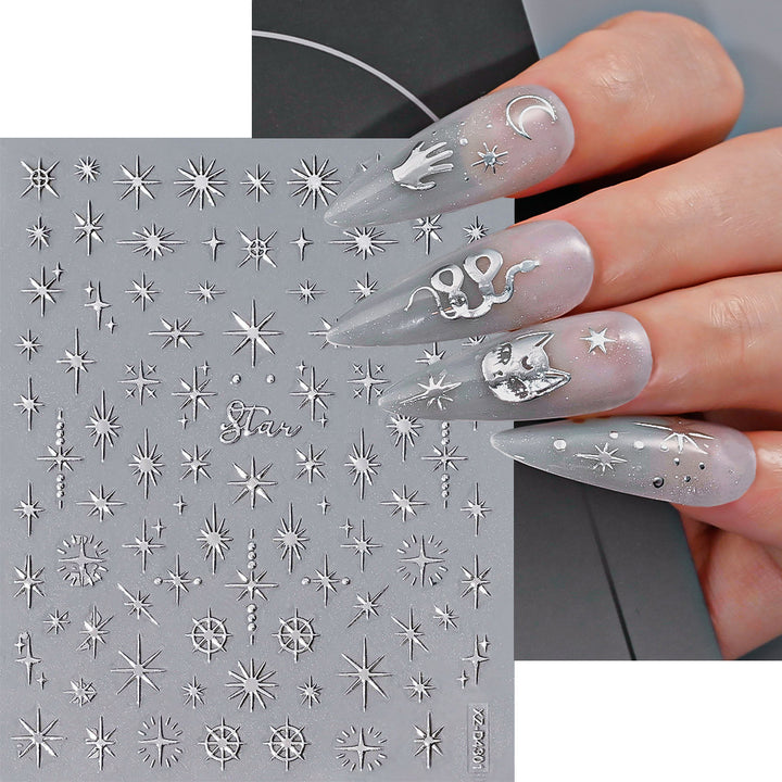 Nail Art Decorative Foil Stickers