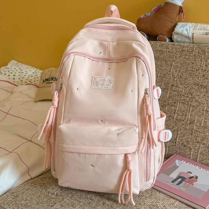 Decorative Floral Embellished Backpack Kalsten