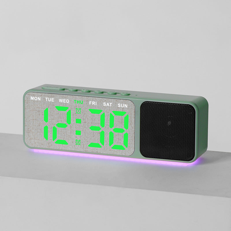 Digital LED alarm clock with multicolor lighting Kalsten