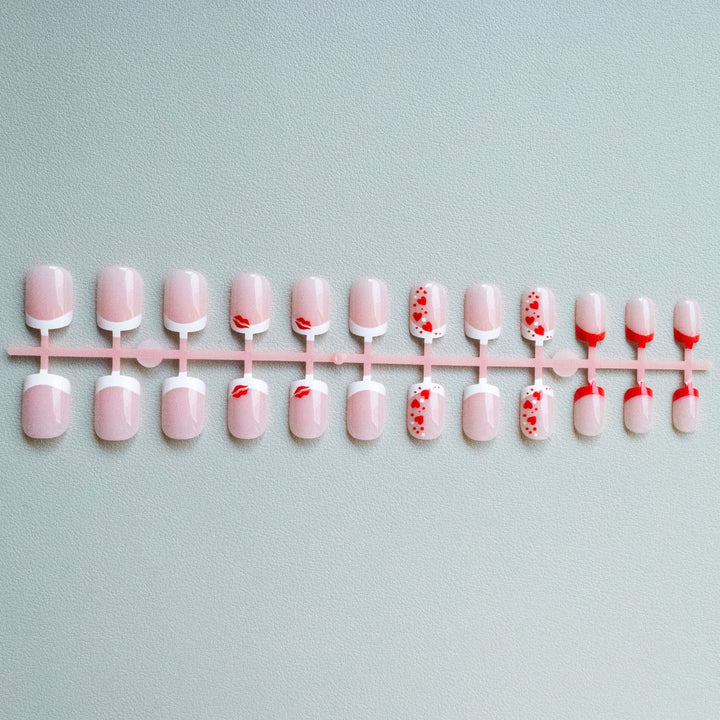 Creative Kiss-Inspired Nail Art Kit