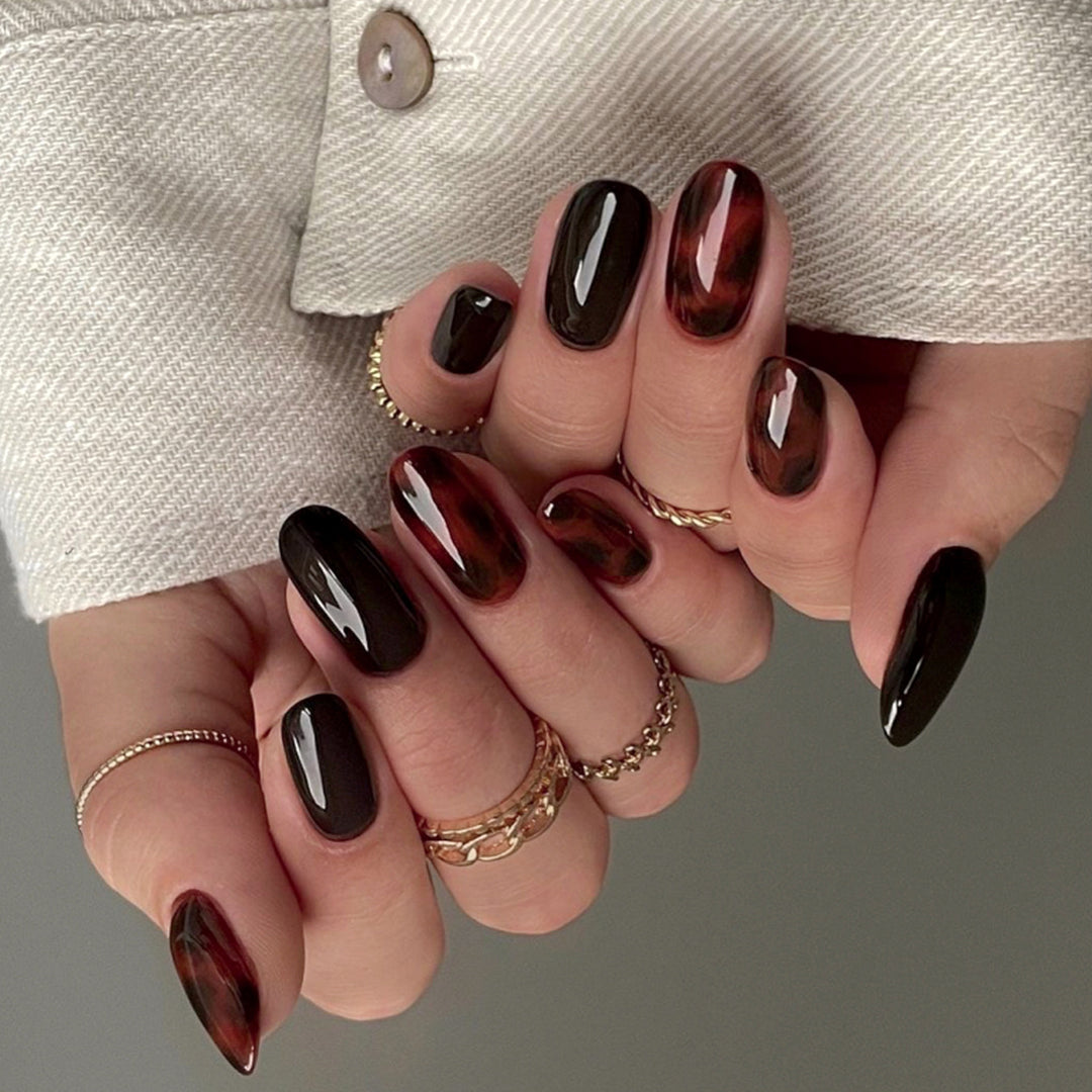 Artistic Ombre Press-On Nails Kalsten