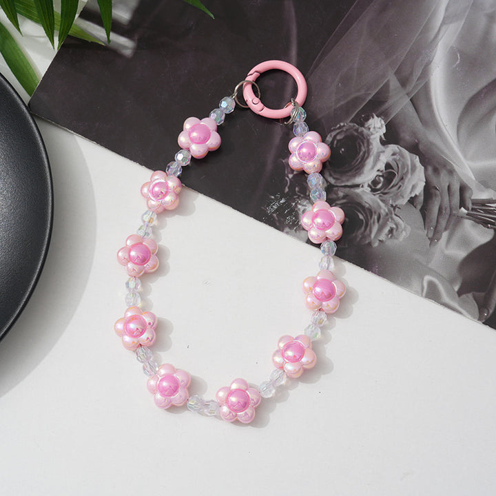 Floral Beaded Phone Chain kalsten
