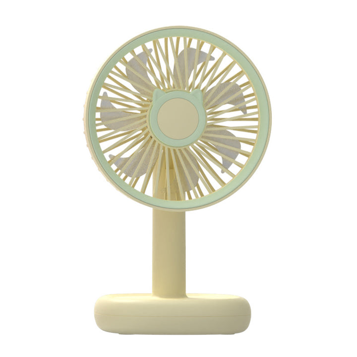 Women's Portable Handheld Fan with Cat Ears Design Kalsten
