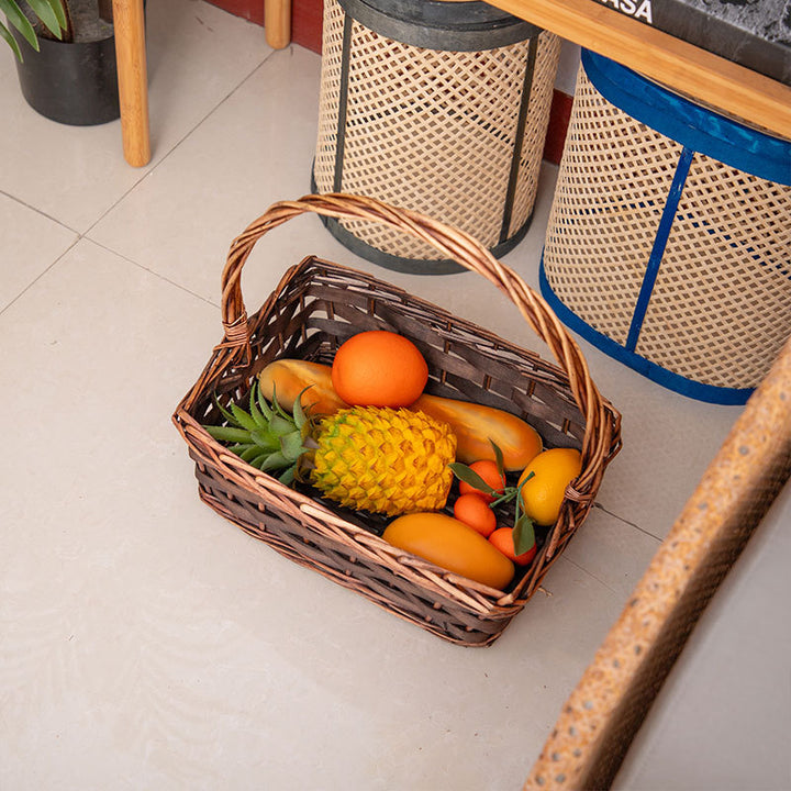 Handcrafted Decorative Woven Storage Basket Kalsten