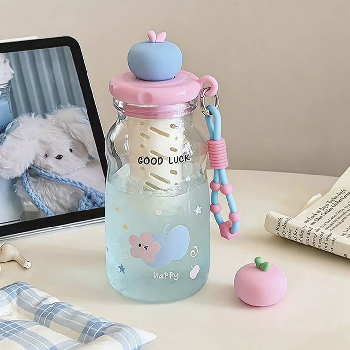 Ladies trendy and practical water bottle with fruit lid Kalsten