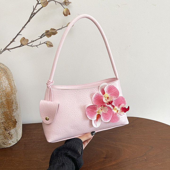 Floral Accent Handbag