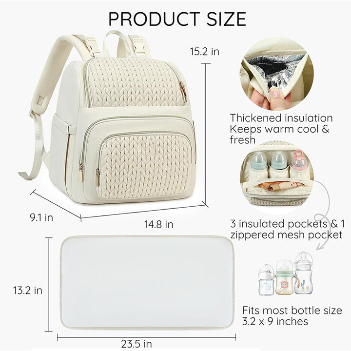More elegant and functional backpack with practical organizer Kalsten