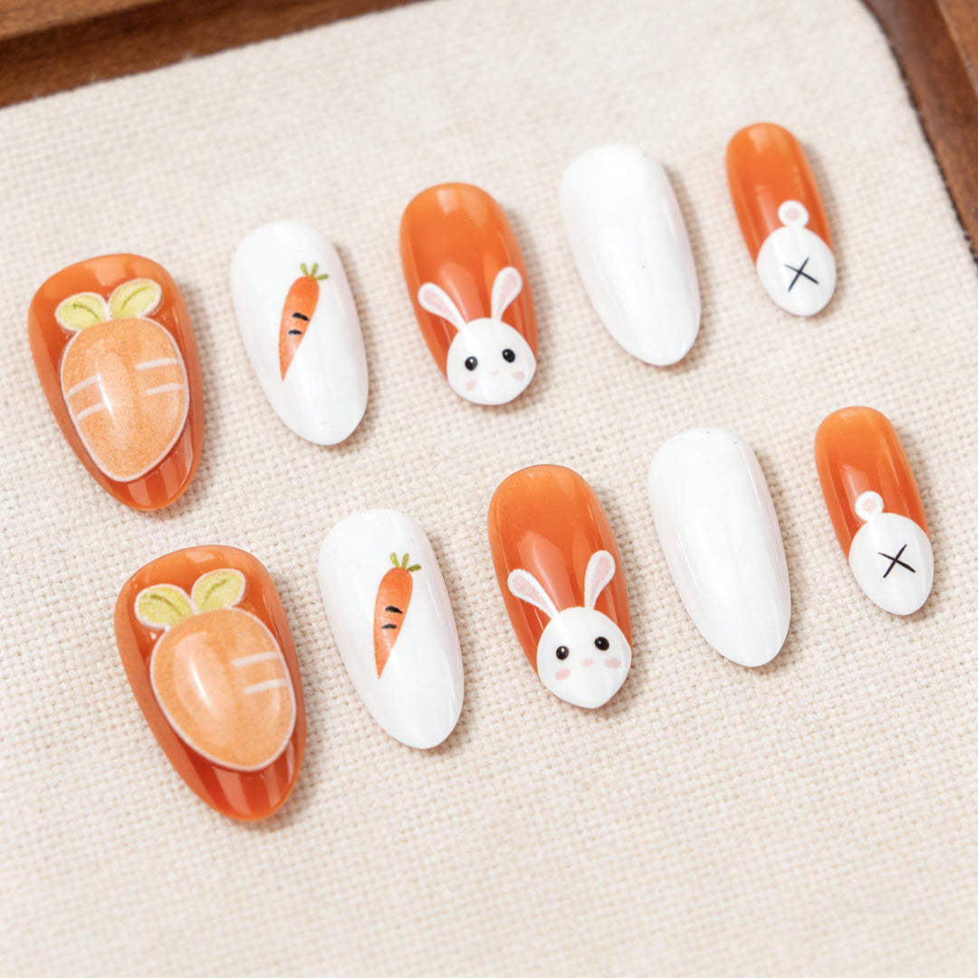 Halloween Nail Art Set with Creative Designs and Sparkling Details Kalsten