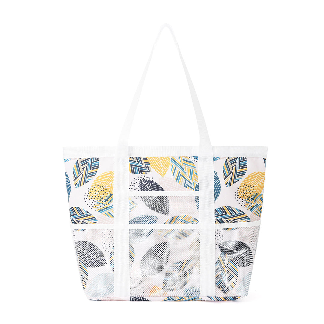 Spacious beach bag with breathable mesh design Kalsten