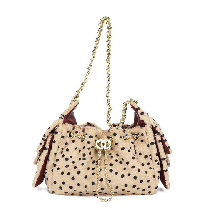 Elegant Quilted Bucket Handbag