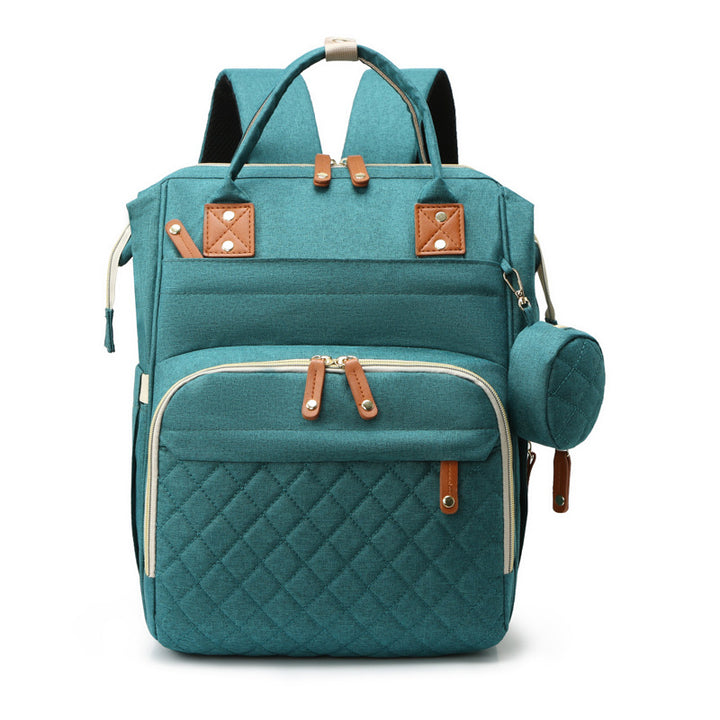 Quilted Multi-Functional Diaper Backpack Kalsten