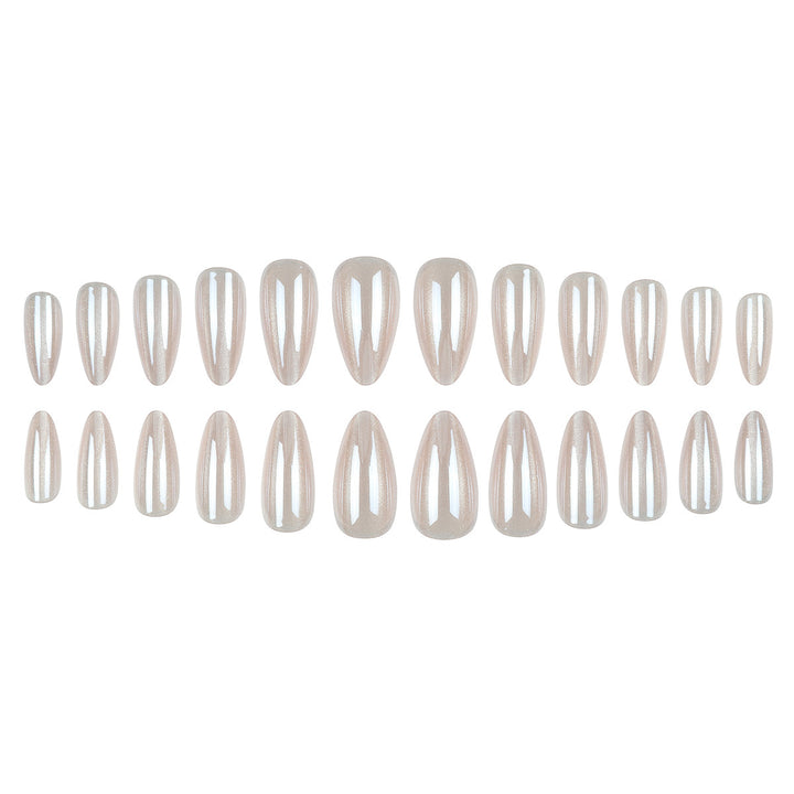 Elegant Long Stiletto Gel Press-On Nails Kalsten